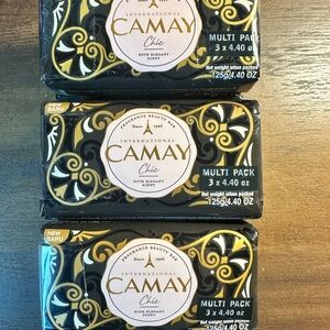 Camay International Chic Elegant Scent Deodorant Soap 4.4Oz  x 9 Bars